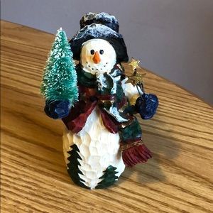 Cute snowman figurine